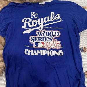 Kansas City royals blue shirt